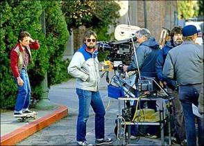 Michael J. Fox and Robert Zemeckis - Behind the Scenes photos