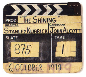 The Clapper Board : The Shining (1980) - Behind the Scenes photos