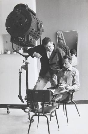 From the Film La Notte (1961) - Behind the Scenes photos