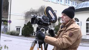 with Arriflex 16ST filming my short film “The Silence within (Lautlos)” - Behind the Scenes photos