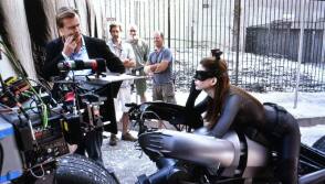 Anne As Catwoman - Behind the Scenes photos