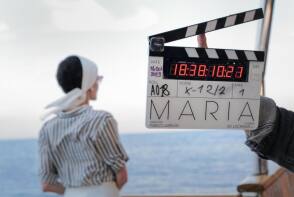 Angelina Jolie as Maria - Behind the Scenes photos